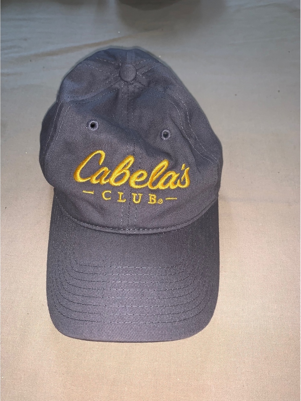 Cabela's Club gray adjustable cap